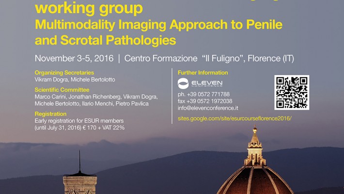 ESUR Course  2016   Florence, November  3-5, 2016