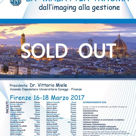 “La Malattia Trauma”  dall’Imaging alla Gestione”   Firenze, 16/18 Marzo  2017