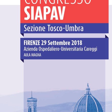 Congresso SIAPAV  Sezione Tosco-Umbra, Firenze  29 Settembre  2018