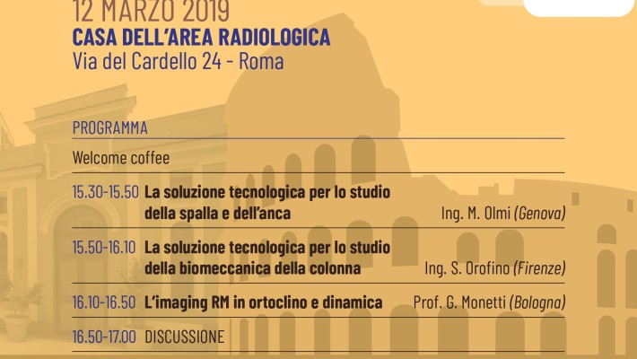 La Soluzione Tecnologica di ESAOTE per le Apparecchiature RM Settoriali, Roma  12 Marzo  2019