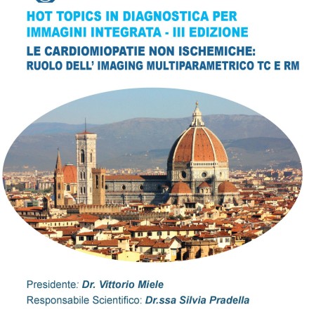 LE CARDIOMIOPATIE NON ISCHEMICHE. RUOLO DELL’IMAGING MULTIPARAMETRICO TC E RM  Firenze 17 Maggio  2019