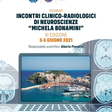 Webinar “Incontri clinico-radiologici  di neuroscienze “Michela Bonamini”   3-5 Giugno 2021