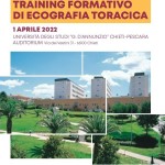 Training Formativo di Ecografia Toracica  – Chieti  1 Aprile  2022