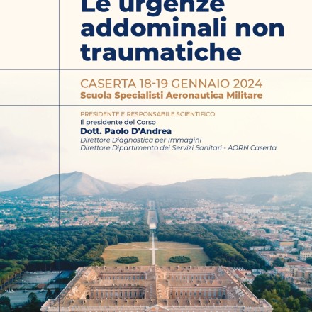 LE URGENZE ADDOMINALI NON TRAUMATICHE – Caserta 18-19 Gennaio 2024