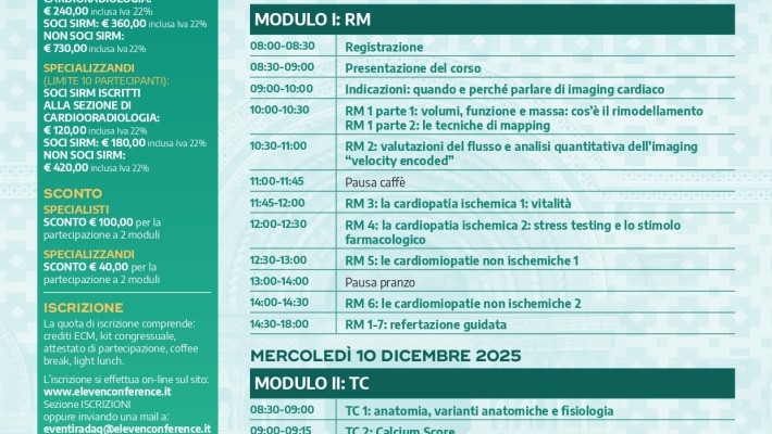 IL CUORE SULLA SCALA DEI GRIGI: dalle basi all’avanzato –  L’Aquila  9/10 Dicembre  2026